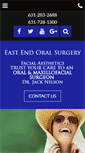 Mobile Screenshot of eastendoralsurgery.com